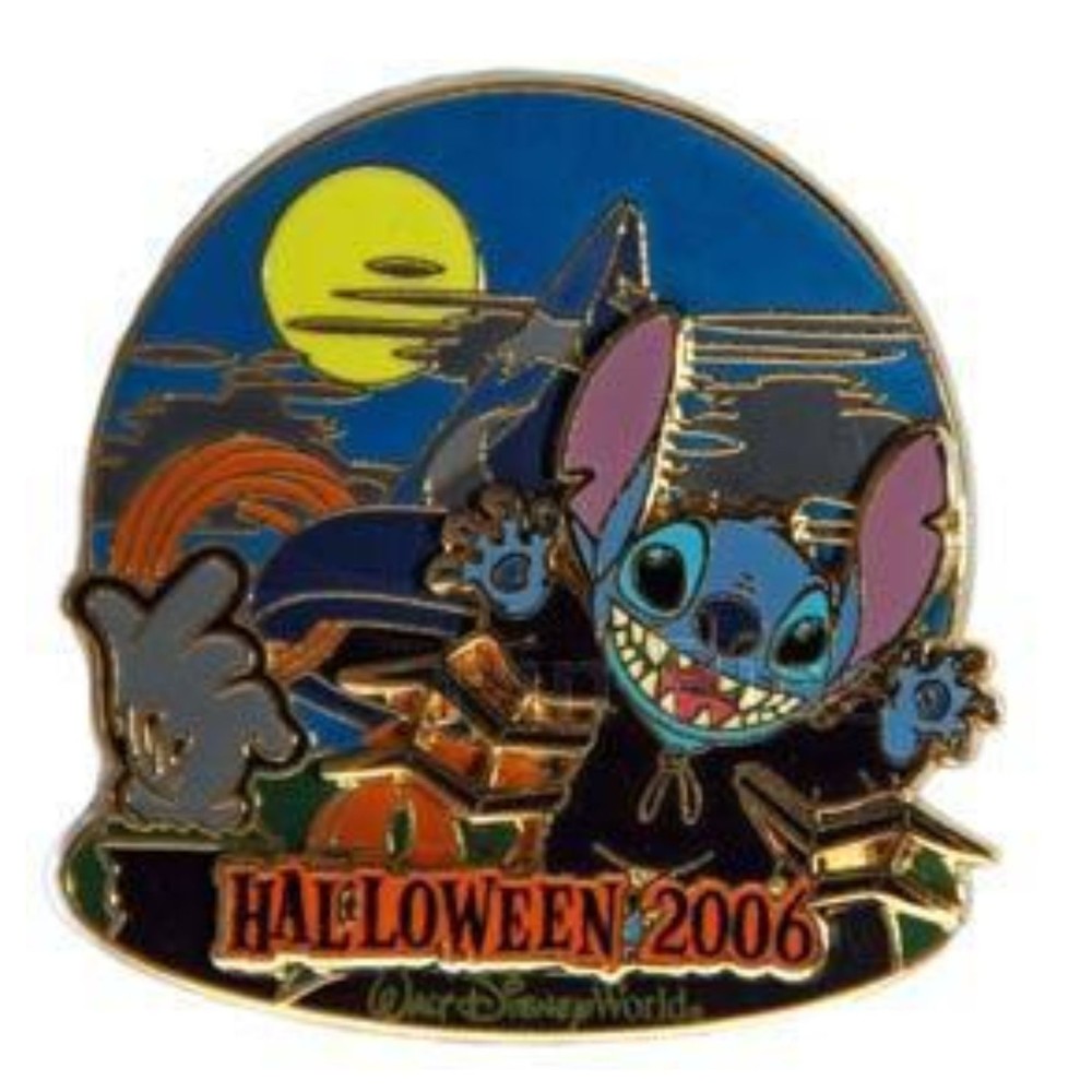 LILO & STITCH Disney Pin 49736 WDW Haunted 2006 Sorcerer's Hat Halloween LE